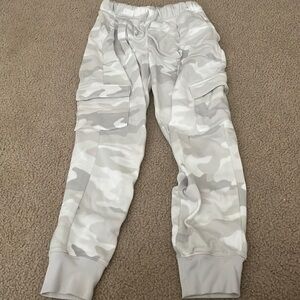 Gray Camo Sweats